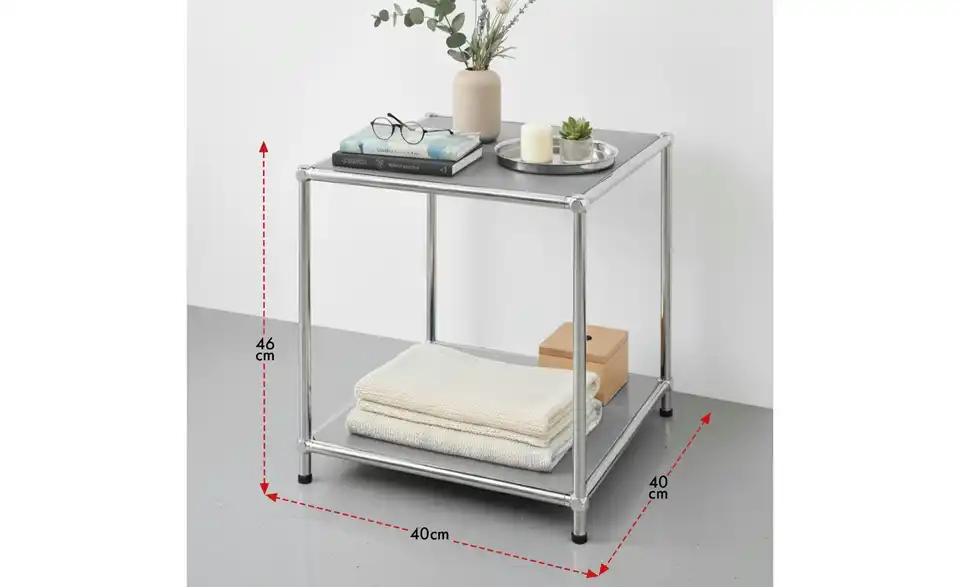 Floordirekt Metallregal, Bemaßung