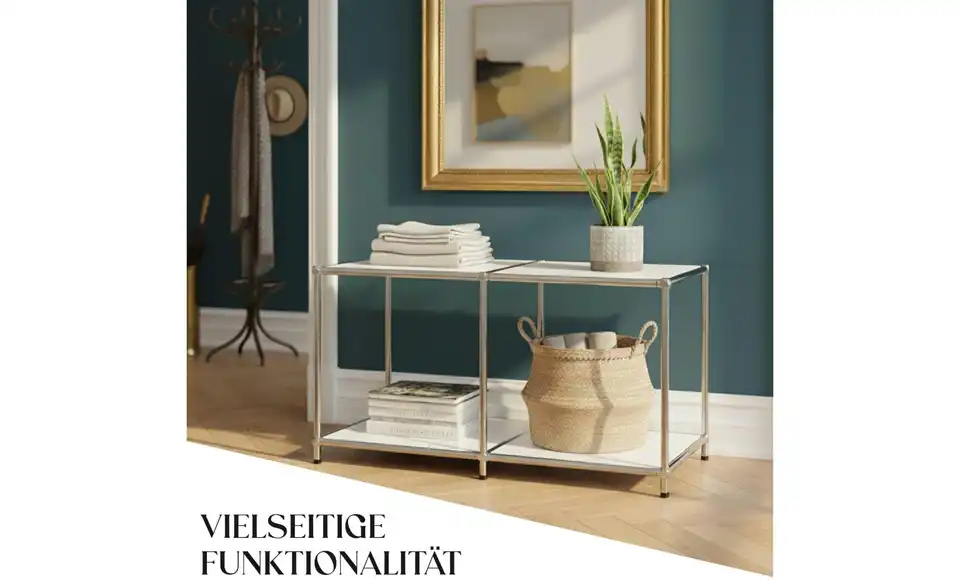 Floordirekt Metallregal, Bild mit Text