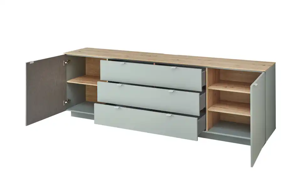 TV-Sideboard Core, geöffnet