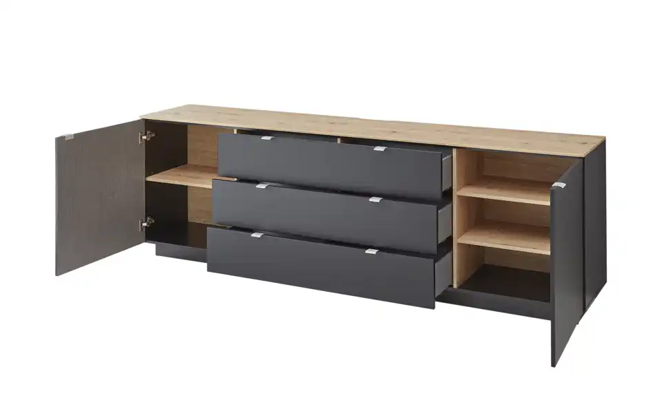 TV-Sideboard Core, geöffnet