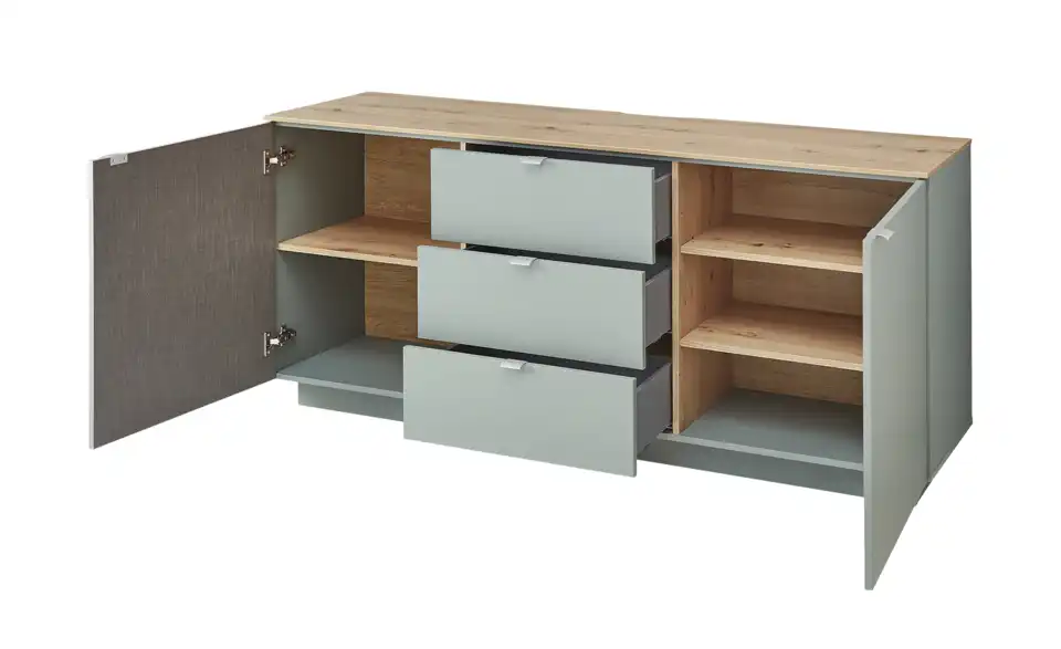 TV-Sideboard Core, geöffnet