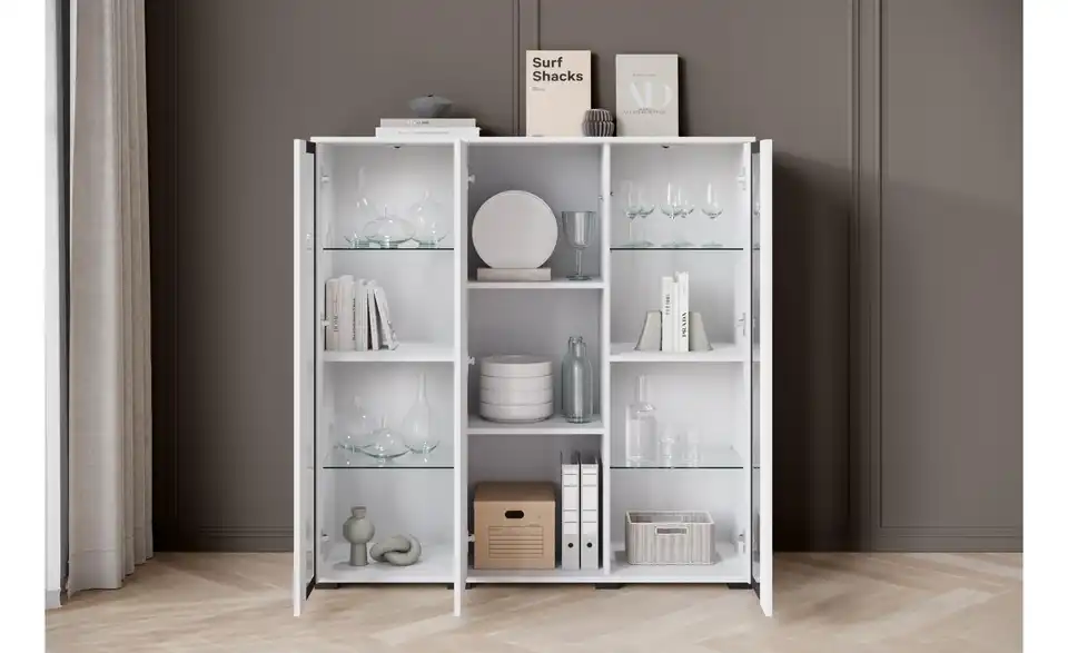 Highboard Caro, geöffnet