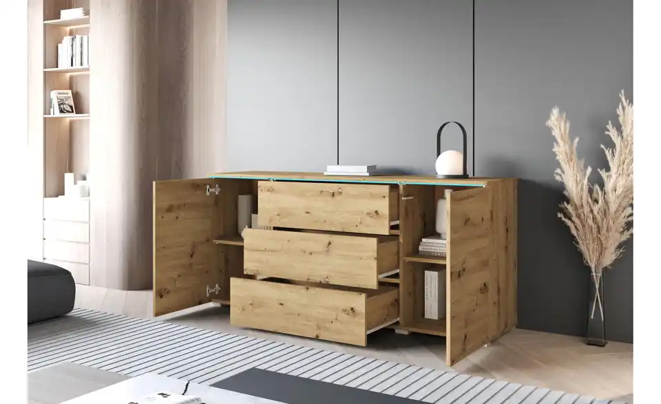 Sideboard Vera, geöffnet