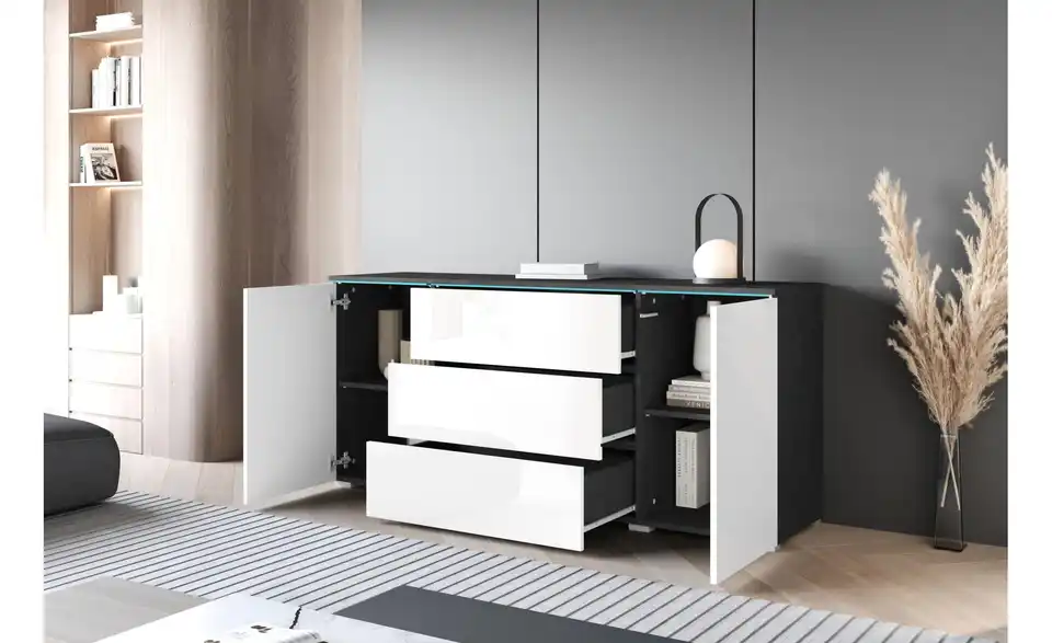 Sideboard Vera, geöffnet