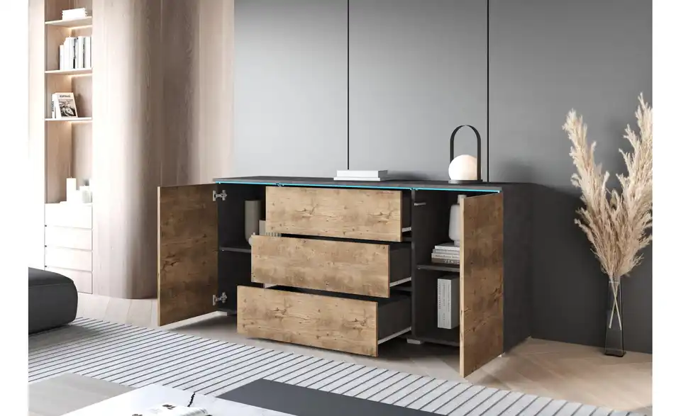 Sideboard Vera, geöffnet