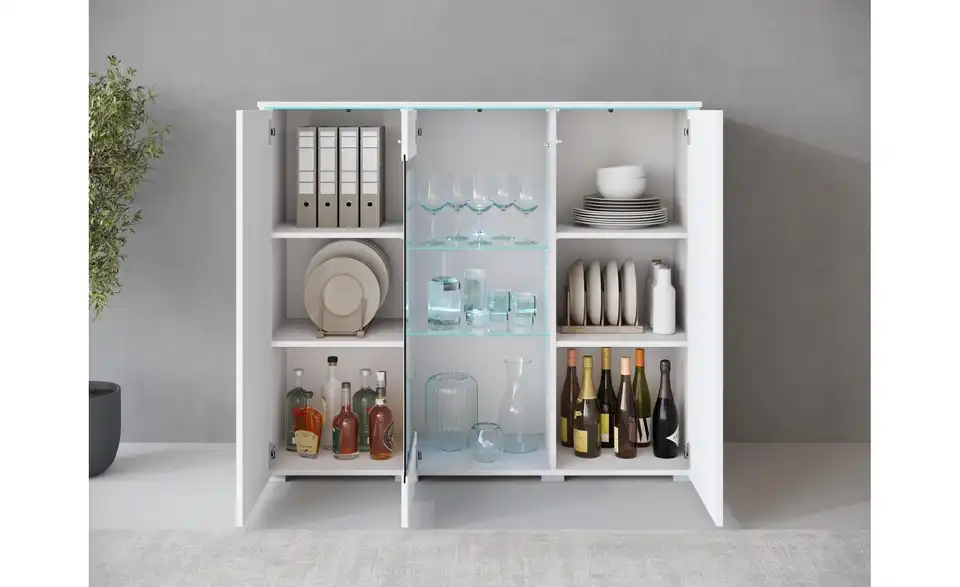 Highboard Vera, geöffnet