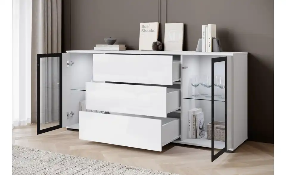 Sideboard Caro, geöffnet