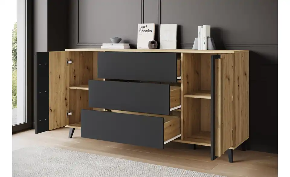 Sideboard Helsinki, geöffnet