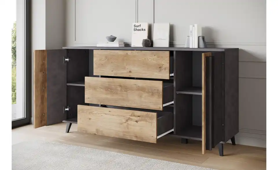 Sideboard Helsinki, geöffnet