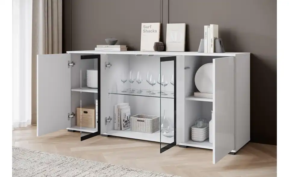 Sideboard Caro, geöffnet