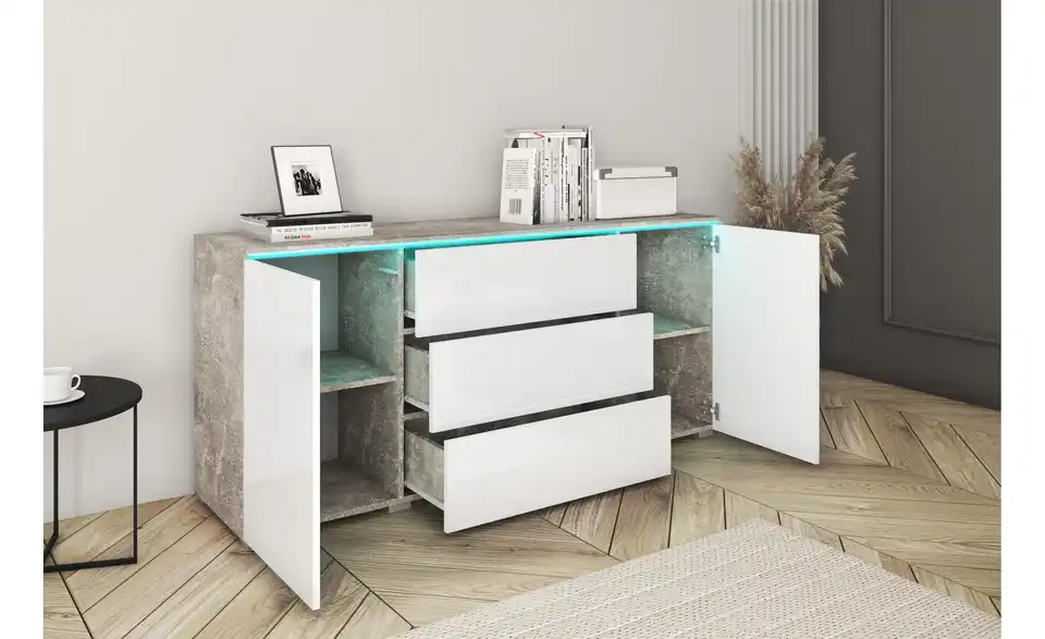 Sideboard Vera, geöffnet