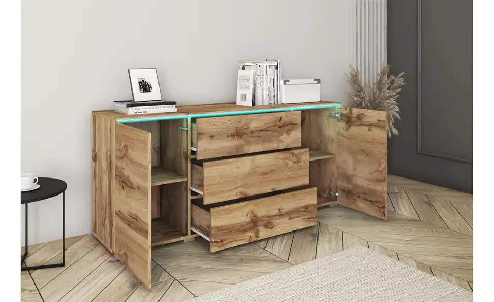 Sideboard Vera, geöffnet