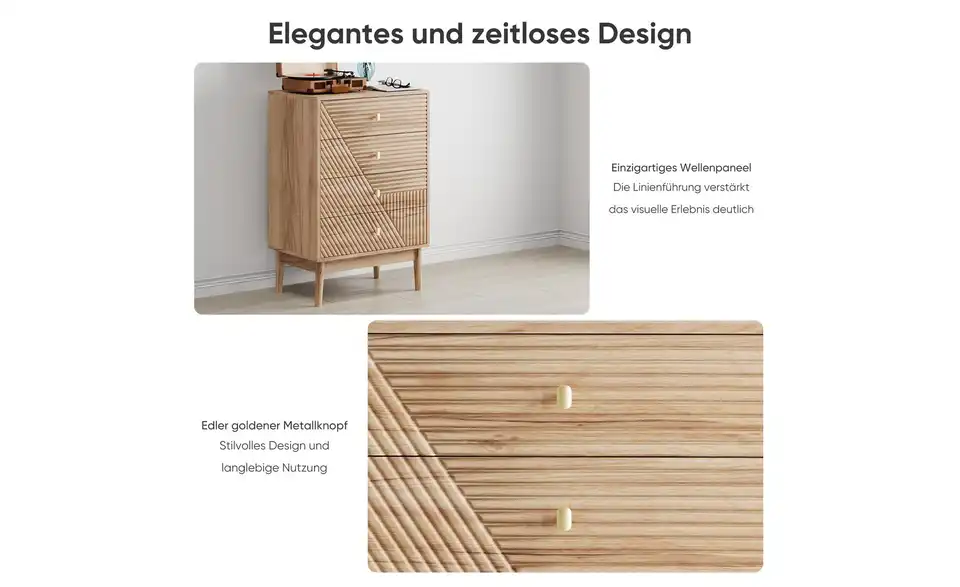 Kommode EtherealIon, Bild mit Text