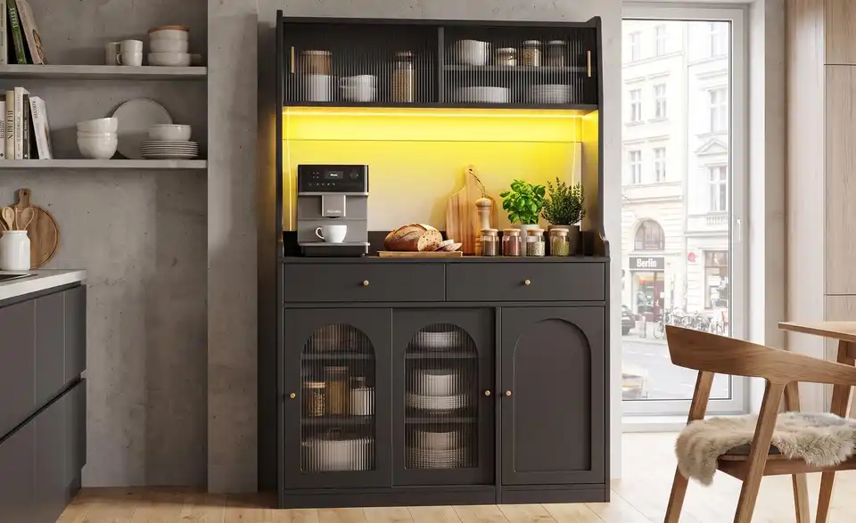 Buffet, in Wohnsituation