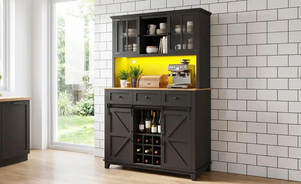Buffet, in Wohnsituation