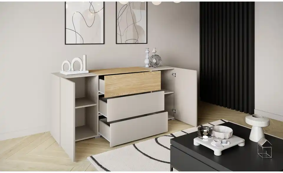Sideboard, geöffnet