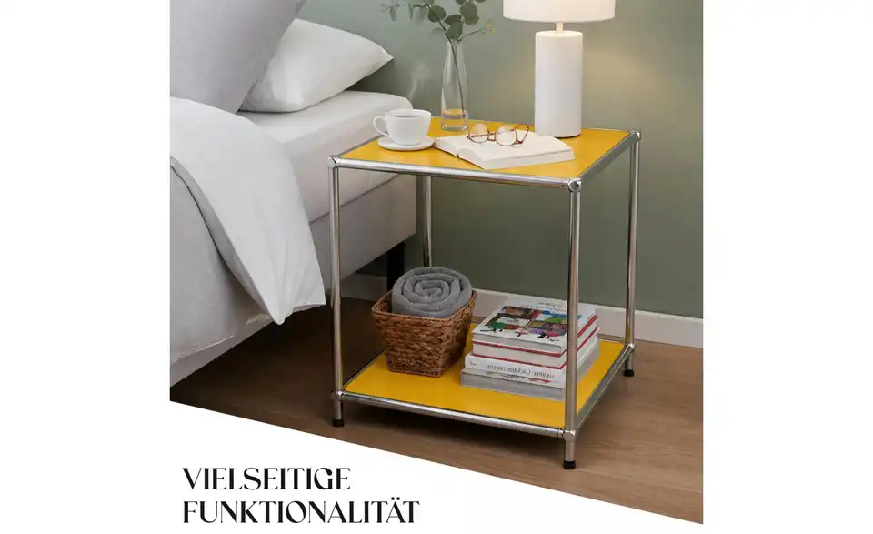 Floordirekt Metallregal, Bild mit Text