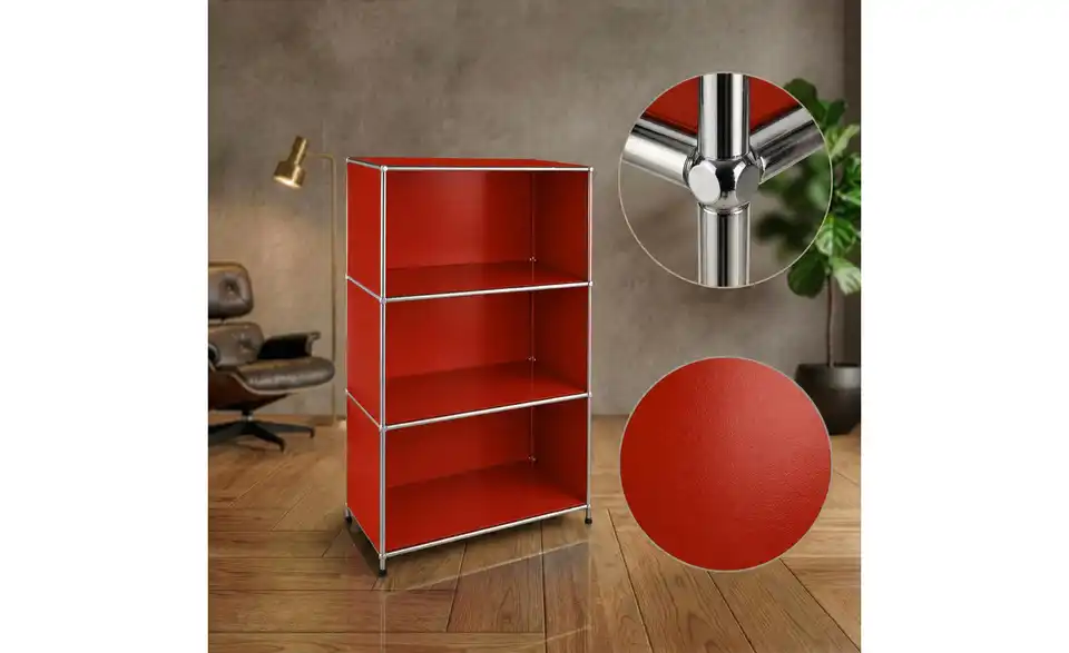 Floordirekt Metallregal, Detailansicht