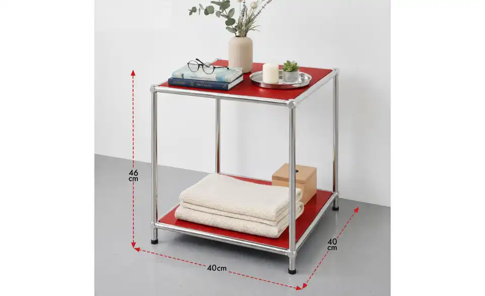 Floordirekt Metallregal, Bemaßung