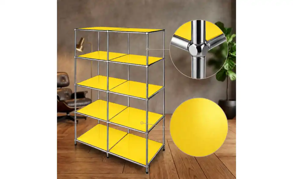Floordirekt Metallregal, Detailansicht