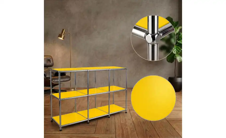 Floordirekt Metallregal, Detailansicht