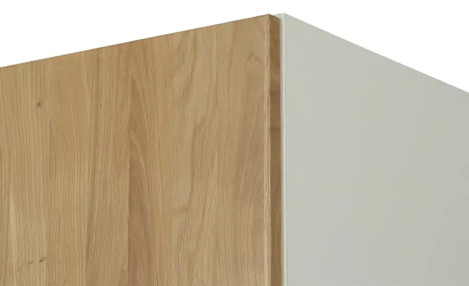 Aktenschrank SOLIDLine mit Massivholzfront, Detailansicht