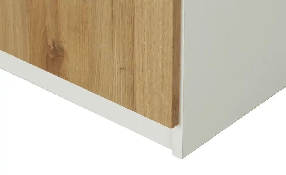 Aktenschrank SOLIDLine mit Massivholzfront, Detailansicht