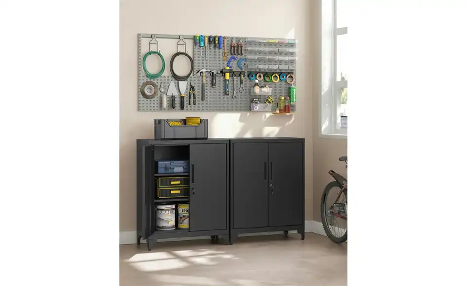 Aktenschrank, in Wohnsituation