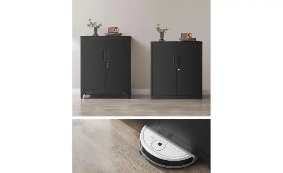 Aktenschrank, Detailansicht