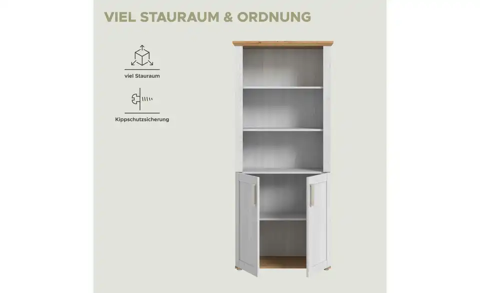 Aktenschrank, Bild mit Text