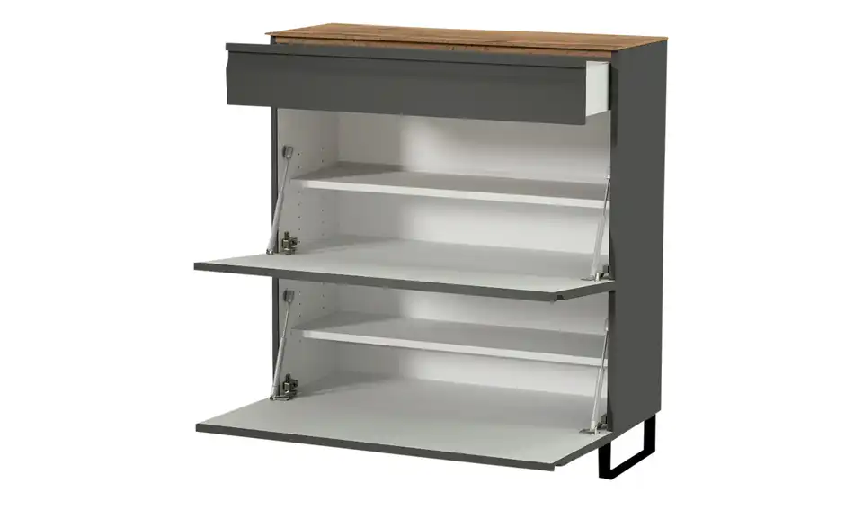 Wohnwert Schuhschrank Leo, geöffnet