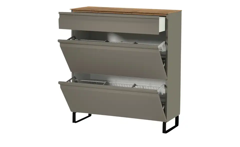 Wohnwert Schuhschrank Leo, geöffnet