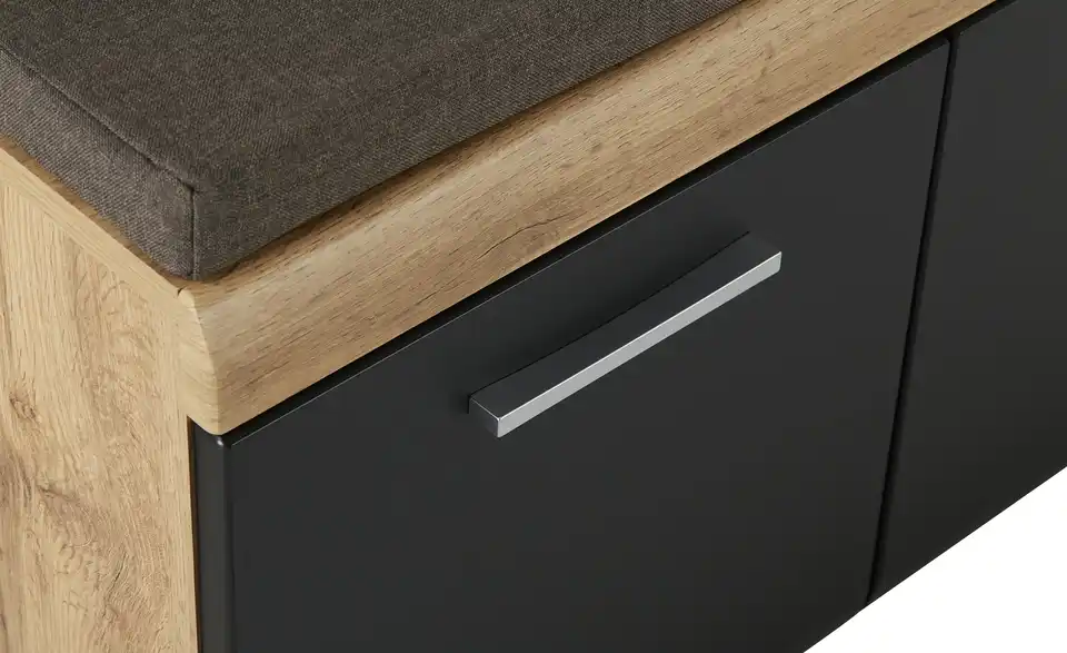 Garderobenbank Cortina, Detailansicht