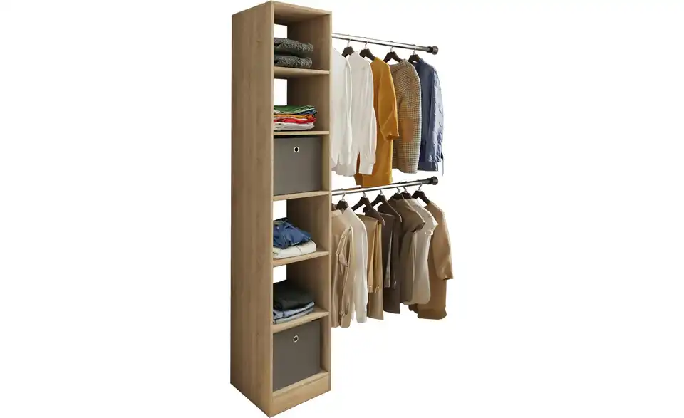 Kompaktgarderobe Dacho, Frontansicht