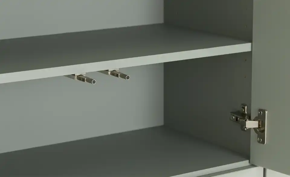 Schuh- und Mehrzweckschrank Bergamo, Detailansicht