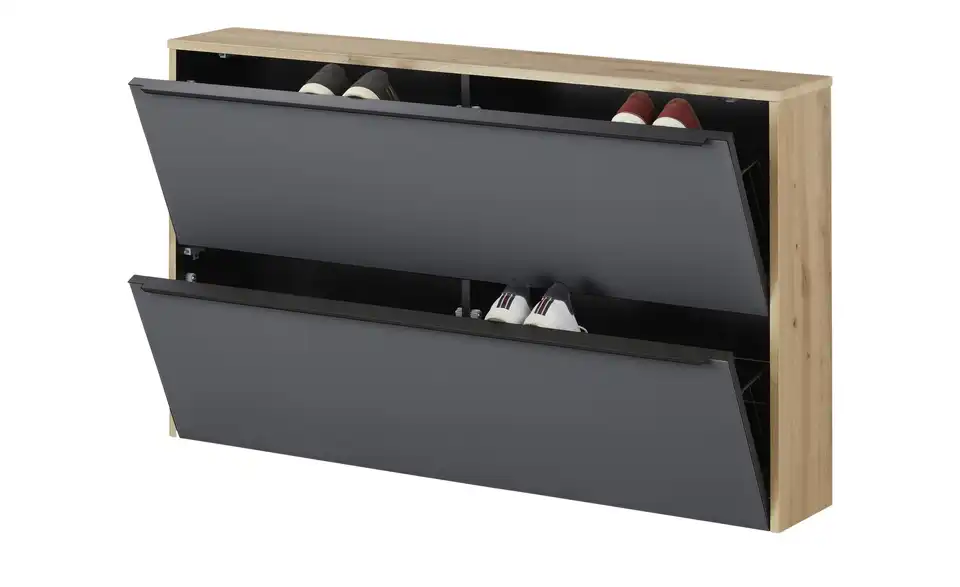 Wohnwert Hängeschuhschrank Arca, geöffnet