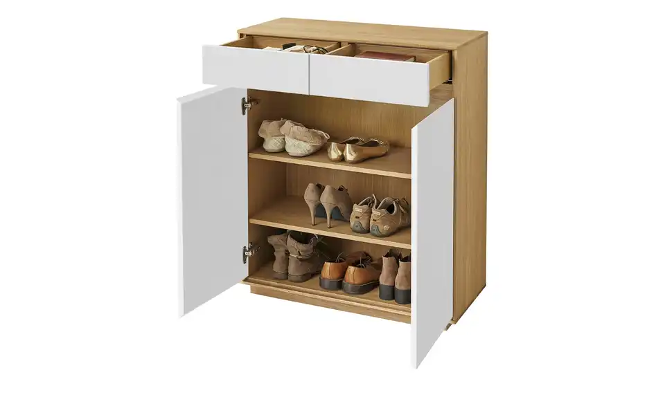 Schuhschrank Tiba, geöffnet