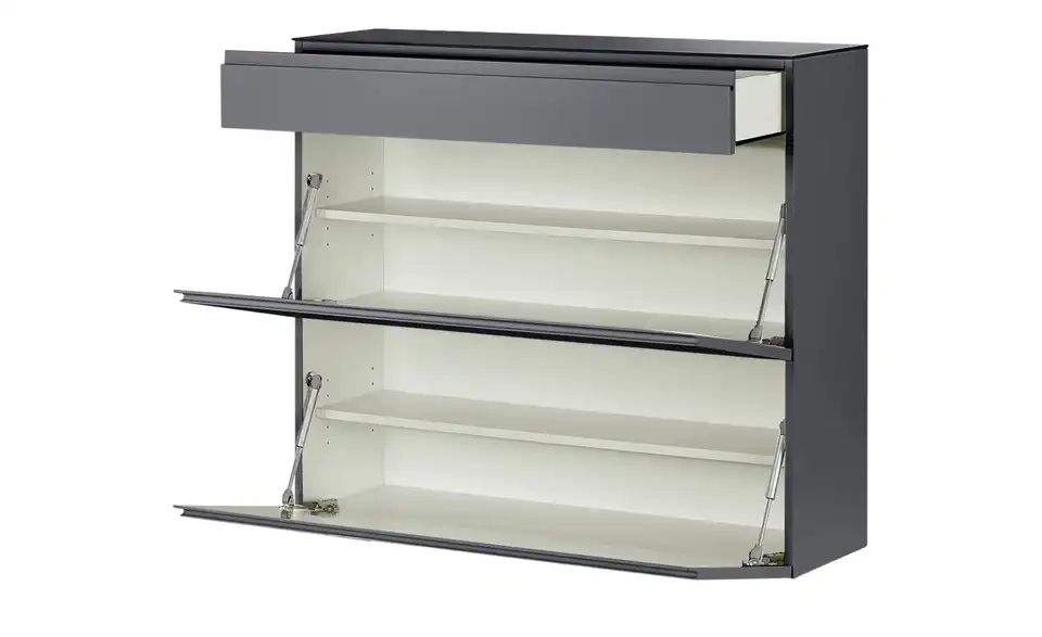 Wohnwert Hängeschuhschrank Nicolo, geöffnet