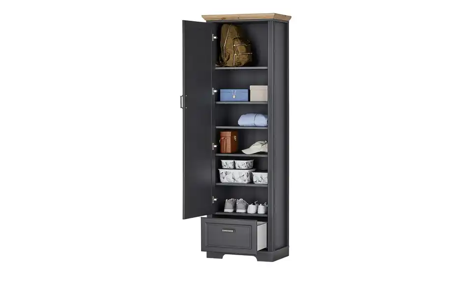 Garderobenschrank Varese, geöffnet