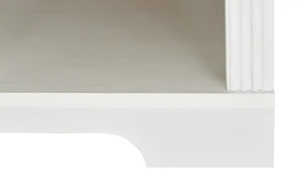 Garderobenbank Varese, Detailansicht