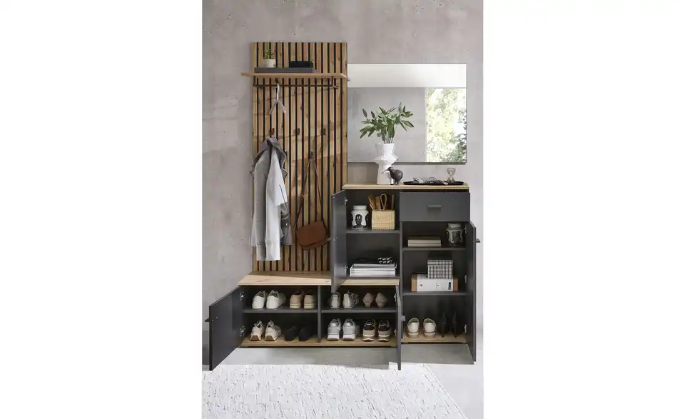 Kompaktgarderobe Maderno, in Wohnsituation