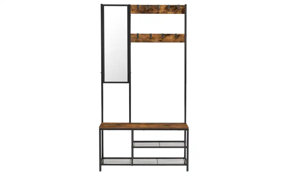 Kompaktgarderobe Dacey, Frontansicht