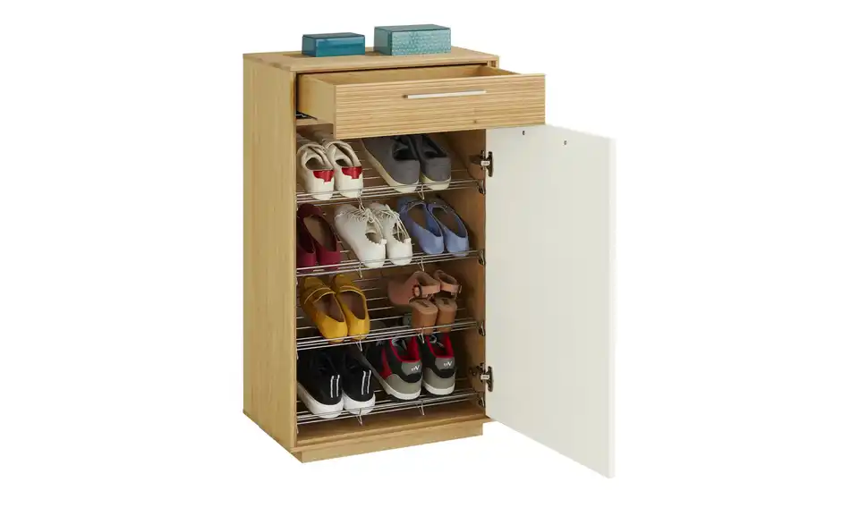 Schuhschrank Longo, geöffnet