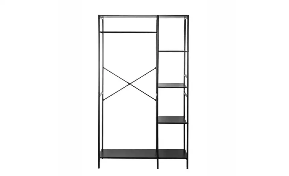 Kompaktgarderobe, Frontansicht