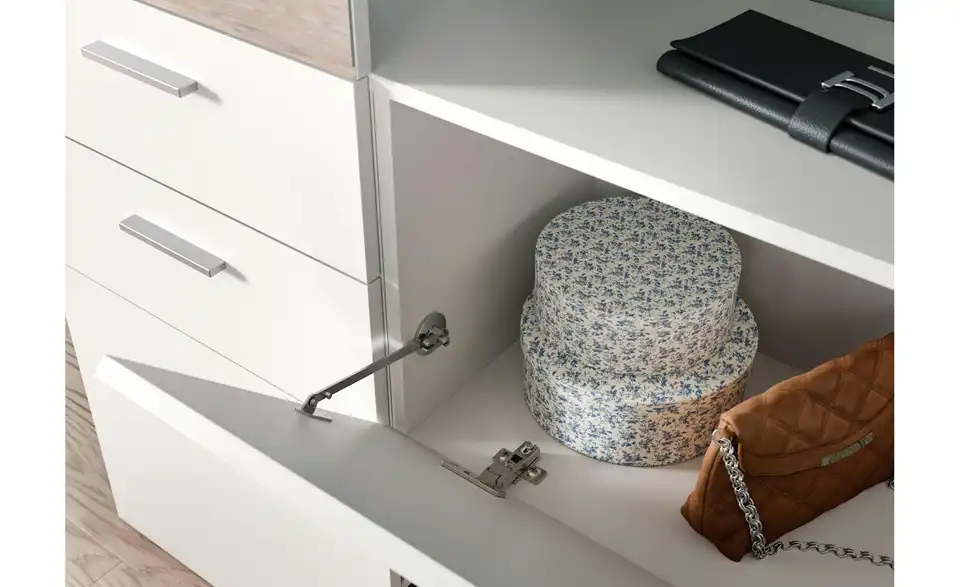 Garderobenkombination, Detailansicht