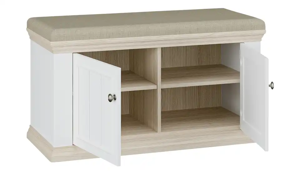 Garderobenbank Countryside, geöffnet