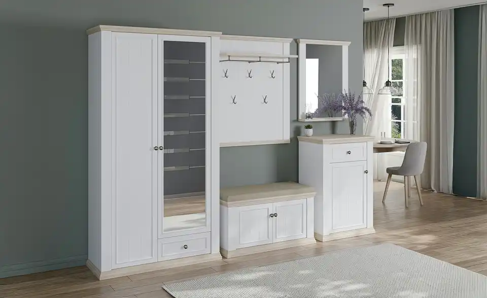 Garderobenbank Countryside, in Wohnsituation