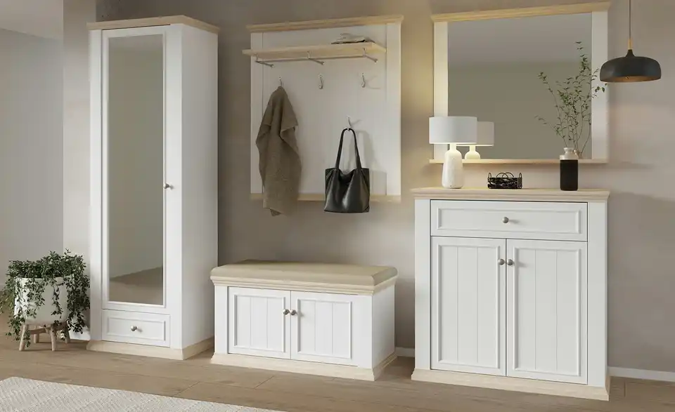 Garderobenbank Countryside, in Wohnsituation