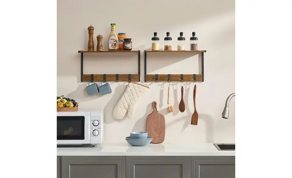 Wandgarderobe, in Wohnsituation