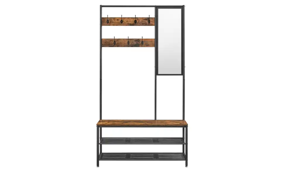 Garderobe, Frontansicht